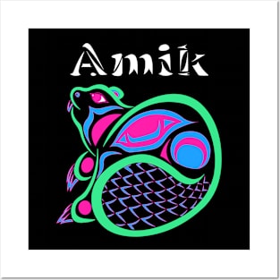 Amik (Beaver) Polysexual Pride Posters and Art